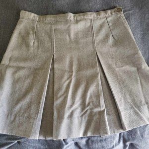 Vicki Marsha - Vintage Gray Pleated Uniform Skirt
